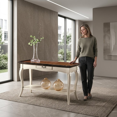 Console nachtkastje slaapkamer bijzettafel modern design meubels hout wit nieuw