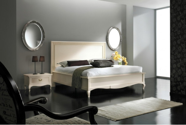 Tweepersoonsbed Bedden Slaapkamer Meubels Massief hout Vaccari cav giovanni Bed Nieuw