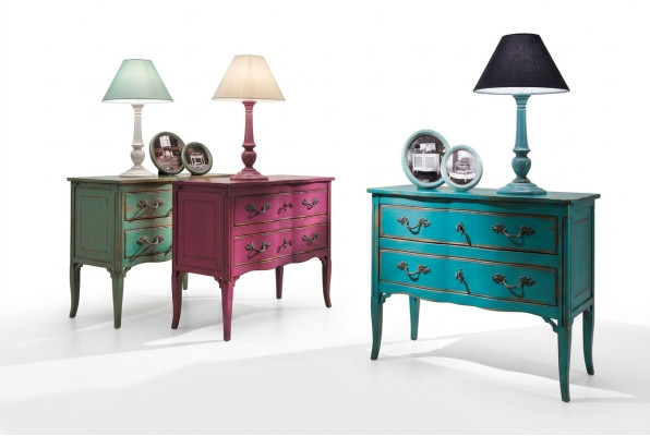 Kast Kast Dressoir Italiaanse meubels Echt hout Ladenkasten Dressoirs Nieuw
