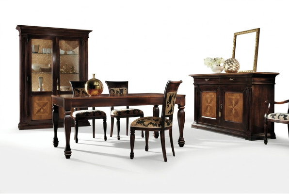 Eettafel Luxe Tafel Massief Houten Meubels uit Italië Eetkamertafels Inrichting