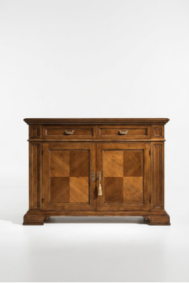 Kast met spiegel console meubels ladenkast ontwerp luxe dressoir 2-delig.