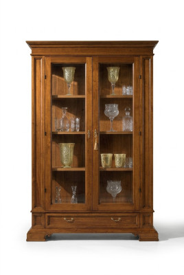 Woonkamer dressoir glazen kast vitrine eetkamer dressoir houten kasten meubels