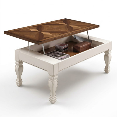 Luxe woonkamertafel Salontafel Houten tafel Design tafels Italiaanse meubels nieuw