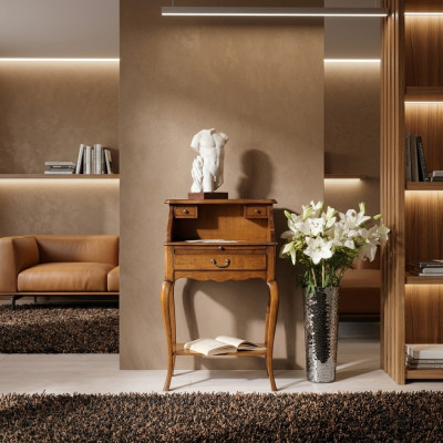 Art Deco tovernaar secretaresse bureau huis kantoor eeuw bureau secretaresse kast