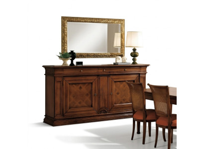 Luxe ladenkast dressoir kast garderobe dressoir meubels antieke stijl hout nieuw