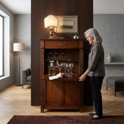 Laden houten kasten dressoir meubels commode sideboard kast klassiek nieuw