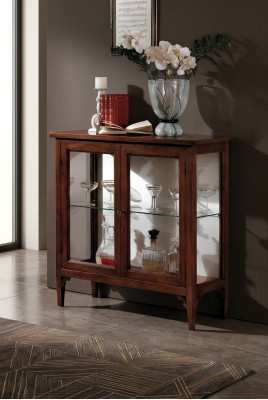 Vitrinekast Vitrines Woonkamerkasten Dressoir Italiaanse meubels Hout