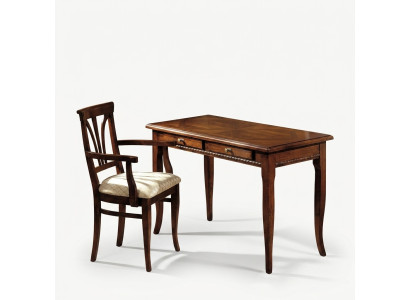 Schrijftafel Secretaris Italiaanse Meubels Tafel Stoel Set Kantoor 2-delig Inrichting