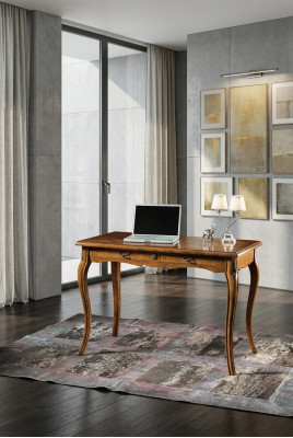 Secretaris Kantoor Meubels Bureau Bureau Computertafel Massief Hout Laden Tafels