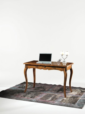 Secretaris Kantoor Meubels Bureau Bureau Computertafel Massief Hout Laden Tafels