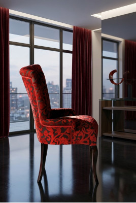 Woonkamer leunstoelen luxe fauteuil stoel hout bruin Italiaanse meubels bekleding