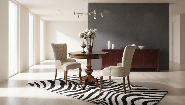 Ronde eettafel van hout Moderne meubels Woonkamertafels Eettafels