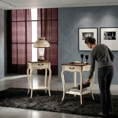 Telefoontafel Bijzettafel Console tafel Bloementafel Tafel Hout Meubels Nieuw