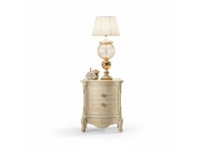 Nachtkastje 2x Houten Nachtkastjes Tafel Consoles Nacht Klassieke Stijl Console Nieuw