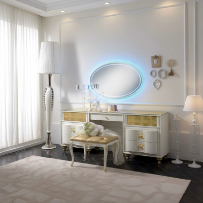Kaptafel Luxe Designtafels Cosmetische kaptafelspiegel Console Slaapkamer