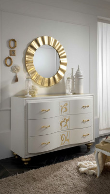 ladetafel kast luxe ladenkast kast rek console meubels houten kast Italië nieuw
