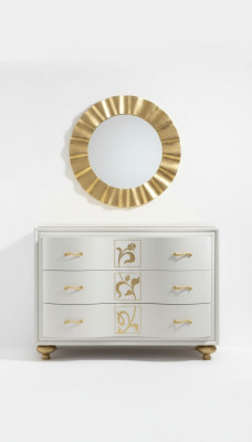 ladetafel kast luxe ladenkast kast rek console meubels houten kast Italië nieuw
