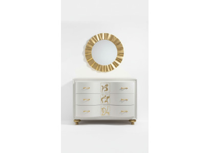 ladetafel kast luxe ladenkast kast rek console meubels houten kast Italië nieuw