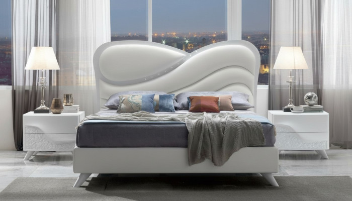 Bedden Stoffering Ontwerp Luxe Dubbele Hotelbedden Slaapkamer Bedframes Hout