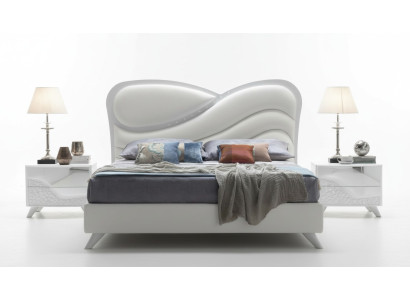 Bedden Stoffering Ontwerp Luxe Dubbele Hotelbedden Slaapkamer Bedframes Hout