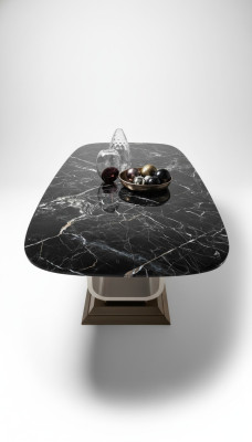 Eettafel Luxe Tafel Massief Meubel Hout uit Italië Eetkamer Tafels Inrichting