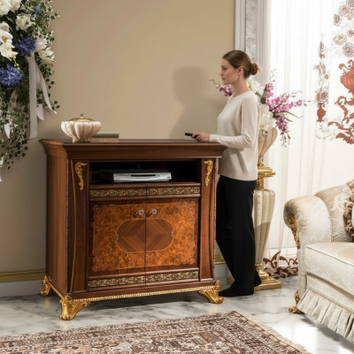 tv kast luxe dressoir commode woonkamer kast meubels kasten plank hout