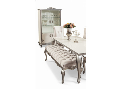 Poef Stoel Bank Ontwerp Textiel Stof Woonkamer Bank Luxe Chesterfield