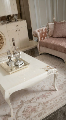 Salontafel Woonkamer Koffietafel Ontwerp Meubels Luxe Hout Klassiek Nieuw