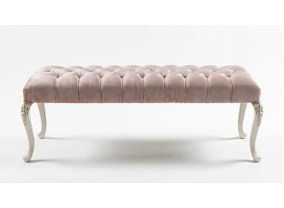 Hocker Bekleding Zitontwerp Textiel Relax Luxe Zitbank Stof Chesterfield