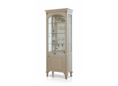 Vitrine glazen kast houten kasten woonkamer vitrines Italiaanse luxe