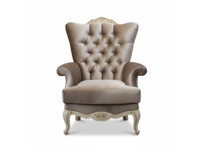 Luxe design fauteuil klassieke troon fauteuil woonkamer chesterfield Nieuw