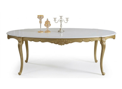 Eettafel Luxe Tafel Luxe Houten Tafel Italië Eetkamer Tafels Klassieke Meubels