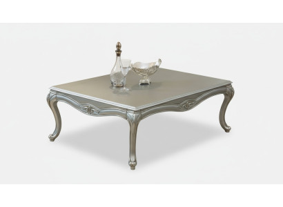 Luxe salontafel Klassieke salontafels Zilveren tafel Hout Nieuw