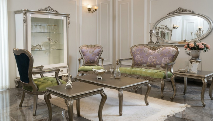 Sofa Set 2+1+1 Zit Luxe Salontafel Bijzettafel Fauteuilset 6-delig