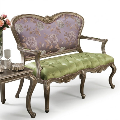Barok Rococo Bank Sofa Kleurrijke Banken Bank Klassiek Meubels Chesterfield
