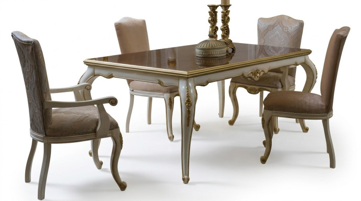 Eetkamer Eettafel Stoel Set Groep Meubels Tafel Tafels Meubel Luxe 5-delig.