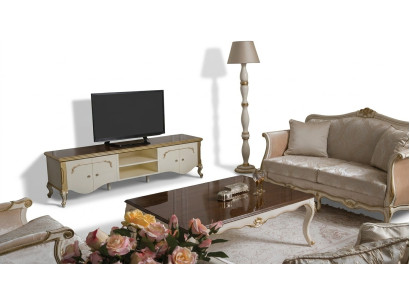 Luxe set salontafel tv-kast bank bank kussenset suite 3-dlg. Nieuw