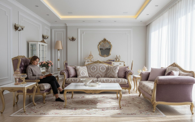 Luxe bankstel salontafel banken fauteuils stof bankstel set van 4 stuks fluweel
