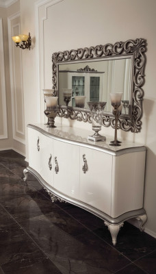 Franse ladekast dressoir commodes console buffet hout spiegel