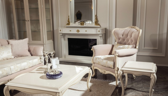 Fauteuil Oorfauteuil Luxe 1-Zits Zitbank Gestoffeerde Zitting Klassieke Zitting
