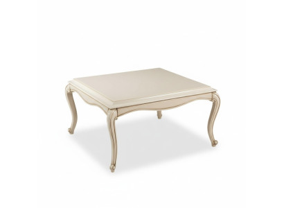 Franse salontafel Barok Rococo meubels Wit Zilver Inrichting Hout