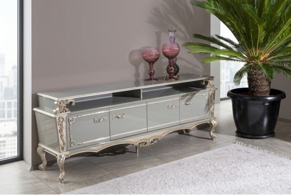 Sideboard Luxus Regal Hout Dressoir Kasten Woonkamer Tv-meubel Design