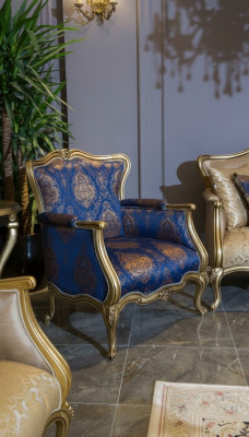 Fauteuil Eenpersoonsbank Stof Bank Bekleding Meubels Banken Stof Fluweel