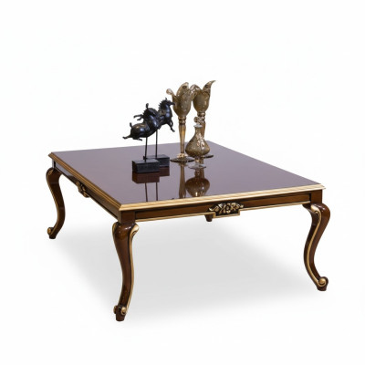 Luxe salontafel Bruine salontafels Woonkamer Houten tafel Meubels