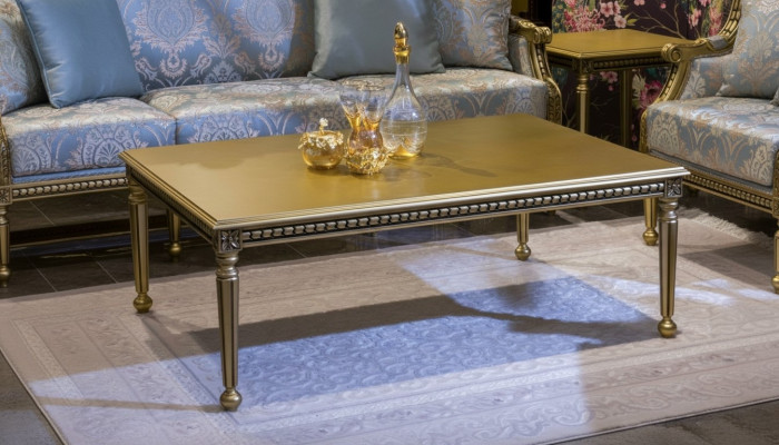 Bank Tafel Koffie Tafels Woonkamer Luxe Salontafel Ontwerp Goud Nieuw