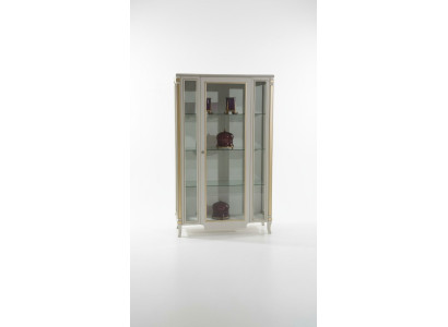 Kasten Hout Vitrines Glas Massief hout Vitrine Woonkamer meubilair Dressoir