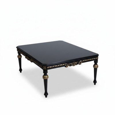 Zwarte salontafel Salontafels Woonkamer Houten tafel Bijzettafel Nieuw