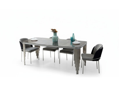 Eettafelgroep 4x stoelen eetkamerset eetkamerstoelen set tafel 5-delige set Nieuw