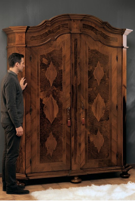 Kledingkast Slaapkamer Kast Woonkamer Massief Hout Vaccari cav giovanni