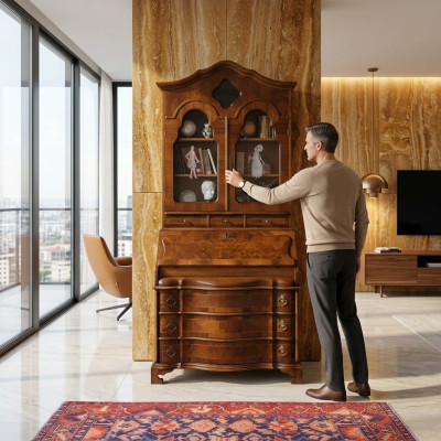 Vitrine Dressoir Buffetkast Italiaanse meubels Inrichting Rekken Vitrines